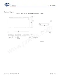 CY7C1049D-10VXIT Datasheet Page 12