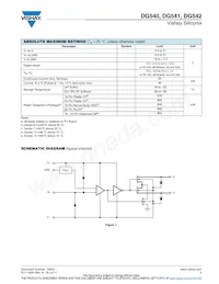 DG542DY-T1 Datasheet Page 3