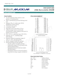 DS1230ABP-70IND+ Datasheet Cover