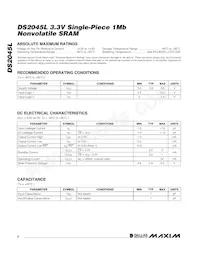 DS2045L-100# Datasheet Page 2