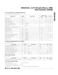 DS2045L-100# Datasheet Page 3