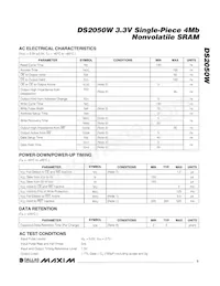 DS2050W-100# Datasheet Page 3