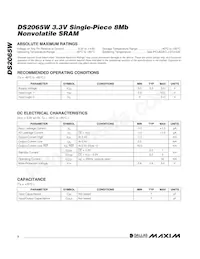 DS2065W-100# Datasheet Page 2