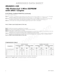 DS28E01G-100+T&R Datasheet Pagina 4