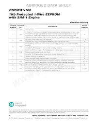 DS28E01G-100+T&R數據表 頁面 21