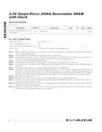 DS3030W-100# Datasheet Page 4