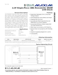 DS3050W-100# Datasheet Copertura