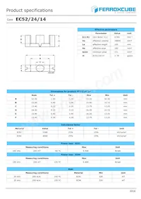 EC52/24/14-3C91 Datasheet Cover