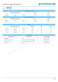 EP20-3F46 Datasheet Page 2