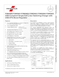 FAN5405BUCX Datasheet Page 2