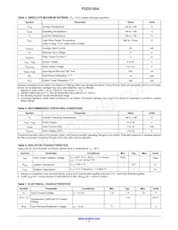 FOD3150A Datasheet Page 3