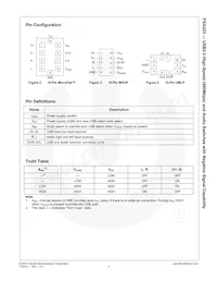 FSA223MUX Datasheet Pagina 3