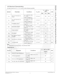 FSA2380MTC Datasheet Page 6