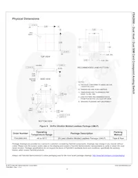 FSA2866UMX Datasheet Page 9