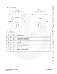 FSA3030UMX Datasheet Page 4