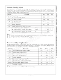 FSA3200UMX-F106 Datasheet Page 4
