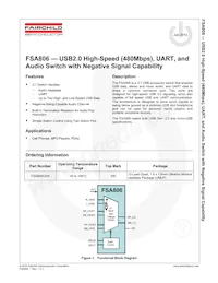 FSA806UMX Datasheet Page 2
