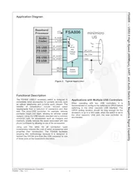 FSA806UMX Datasheet Page 3