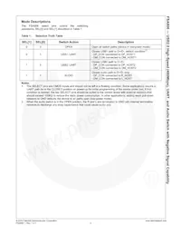 FSA806UMX Datasheet Page 4