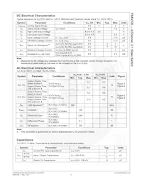 FSAV330MTCX Datasheet Page 5