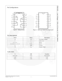 FSAV430MTC Datasheet Page 3