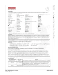 FSAV430MTC Datasheet Page 11