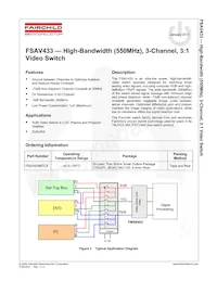 FSAV433MTC Datasheet Page 2