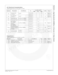 FSAV433MTC Datasheet Page 5