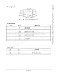 FSUSB104UMX Datasheet Page 2