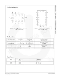 FSUSB23L10X Datasheet Page 2