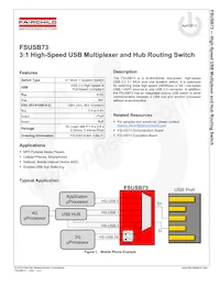 FSUSB73UMX Datasheet Page 2