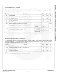 FSUSB73UMX Datasheet Page 5