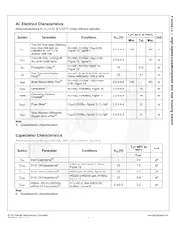 FSUSB73UMX Datasheet Page 7