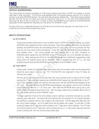 FT24C02A-FPR-T Datasheet Pagina 6
