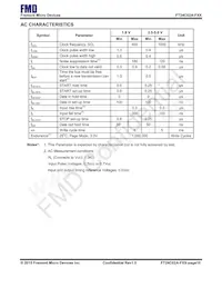 FT24C02A-FPR-T Datasheet Pagina 10