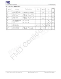 FT24C02A-FPR-T數據表 頁面 11
