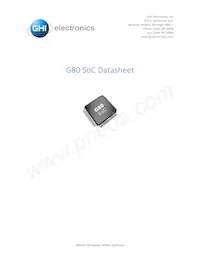G80SC-SM-501 Datasheet Cover