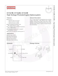 H11G3TM Datasheet Cover