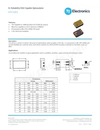 HCC1002 Datasheet Cover