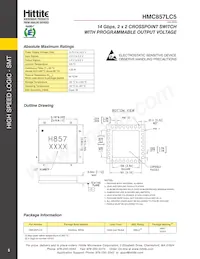HMC857LC5TR-R5 Datasheet Page 5