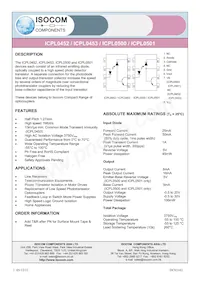 ICPL0500SMT&R Datasheet Cover