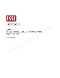 IS25CQ032-JKLE-TR Datenblatt Cover