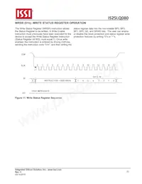 IS25LQ080-JNLE-TR Datasheet Page 20