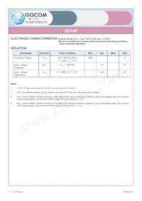 IS314P Datasheet Pagina 5