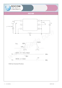 IS314W Datasheet Page 11