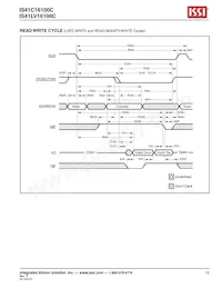 IS41LV16100C-50KLI-TR Datasheet Page 13