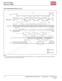 IS41LV16100C-50KLI-TR Datasheet Pagina 14