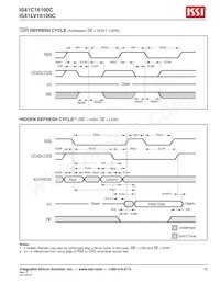 IS41LV16100C-50KLI-TR Datasheet Pagina 19