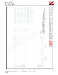IS41LV16100C-50KLI-TR Datasheet Page 21