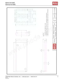 IS41LV16100C-50KLI-TR Datasheet Pagina 21